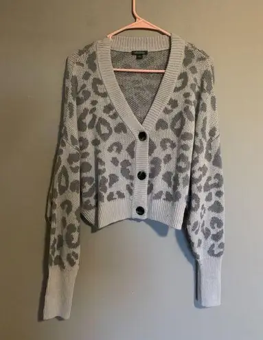 Wild Fable  Leopard Cardigan