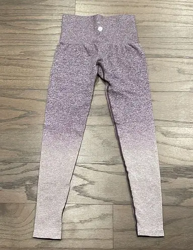Senita Athletics Eggplant Ombre Seamless Strength Leggings - Size XS
