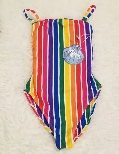 Show Me Your Mumu 💕💕 One Piece Rainbow Swimsuit