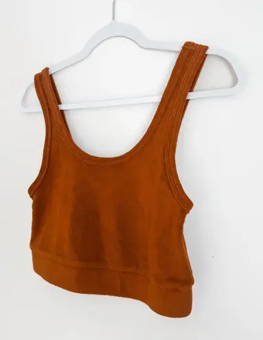 Aerie Offline Orange Longline Crop Top