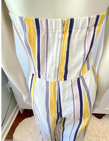 Gypsy and Moondust Striped Linen Jumpsuit