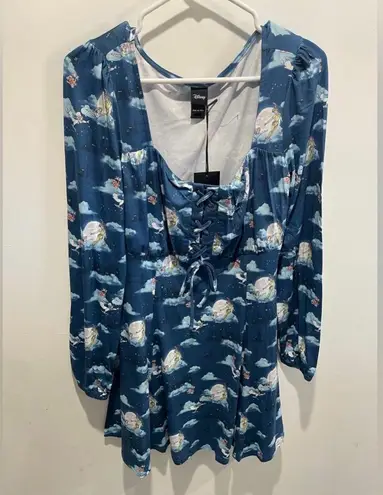 Her Universe Disney Peter Pan and Tinkerbell London Sky Dress