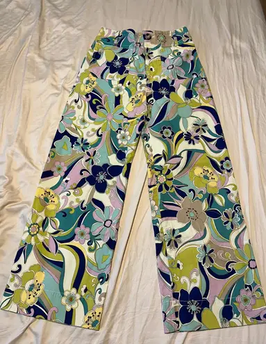 Maeve Anthropology Colette Printed Pants