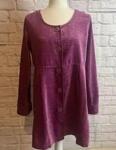 Soft Surroundings Women’s Fiona Lagenlook Shirt Jacket Size Medium