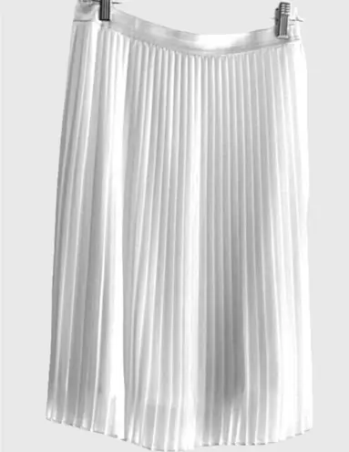 Grace Elements Women Vintage Pleated Skirt White - Flowy & Fabulous for Twirling - Image 2