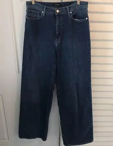 Banana Republic  hi rise wide leg dark wash jeans size 31L