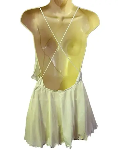 Delicates Vintage Bridal Peignoir 3 Piece Set White Special Occasion Womens M