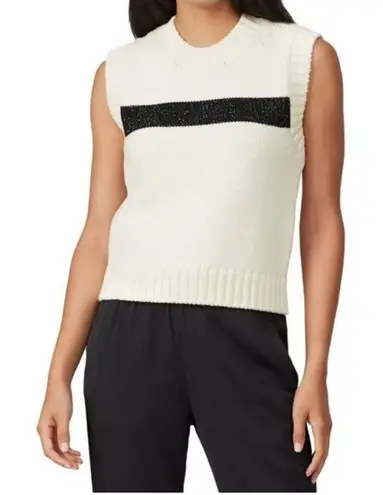 PHILOSOPHY DI LORENZO SERAFINI WOOL SWEATER VEST Cream Size Black Size XS