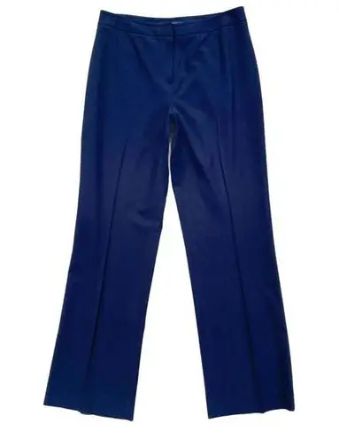 Lafayette 148  Chic Minimalist Creased Straight Leg High Rise Trouser Pant 8