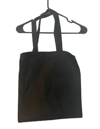 Black and Baby Blue Graphic Team Woof Dog Lovers Tote Bag Women