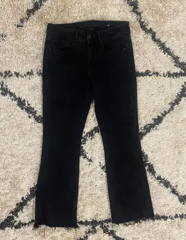 American Eagle Black Next Level Stretch Kick Boot Jeans