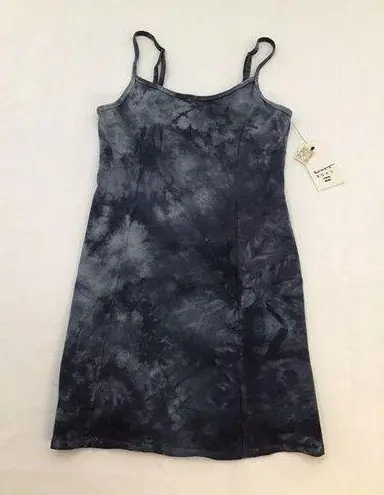 Billabong  Easy on Me Blue Tie Dye Slip Dress Womens Size Medium