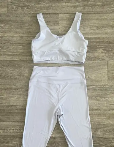 All In Motion lavender sports bra and leggings two-piece set - large