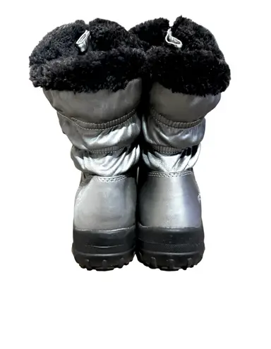 Sporto Salley Women’s Fur Lined Lug Soles Zip Up Snow Boots
