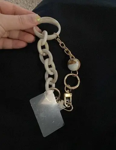 Phone wrist strap Gold