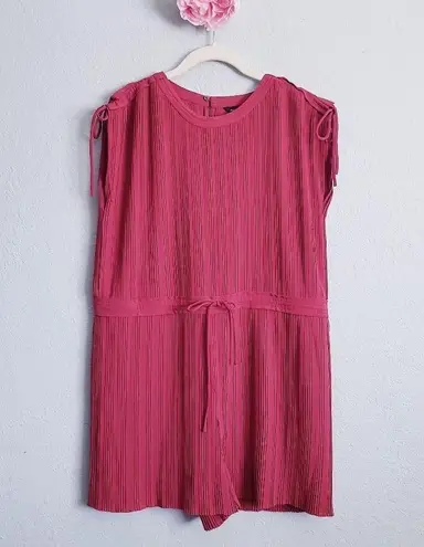 Club Monaco Rose Pink Viga Pleated Romper