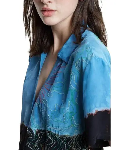 Desigual Blouse US Medium Embroidered Detail