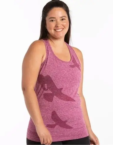 Oiselle Flyte Wings Out Tank Bird Fly Purple
Performance Running Top Size Small