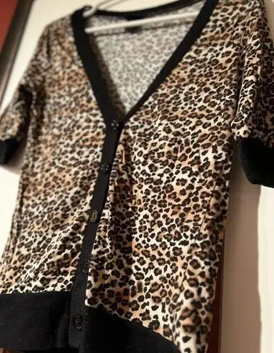 Rue 21 Animal Print Button Top