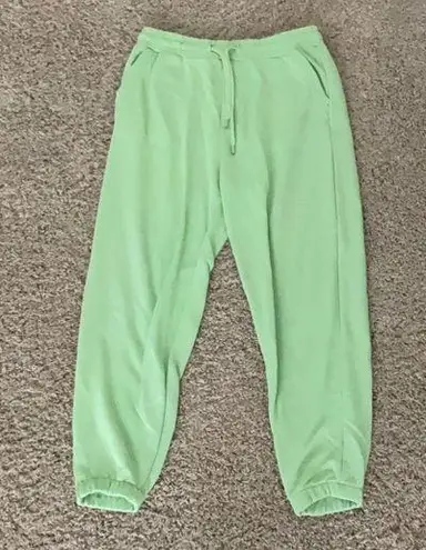 ZARA Green Sweatpants