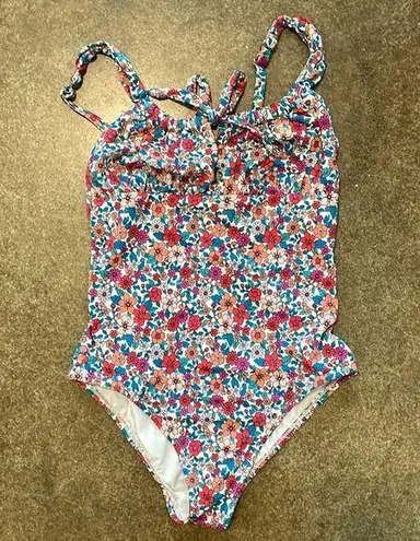 One Piece Floral  Swimsuit!