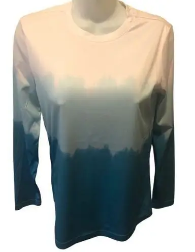 Mountains & Isle Wayfinder Sun Protection Shirt S Blue Ombre Paddle Board Surf