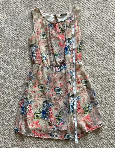 KLD Signature Fit & Flare Dress Floral Pattern Elastic Waist Size Medium VEUC - Image 4