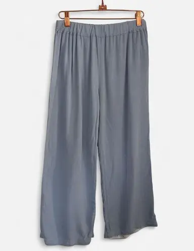 Sleeper Baby Blue crop Pajama Pants – Cropped Viscose (Sz S)