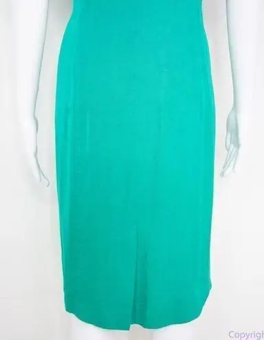 katie MFG vintage union made green short sleeves button down dress, Petite 13