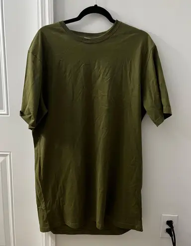 ZARA Olive Green Long Length Shirt