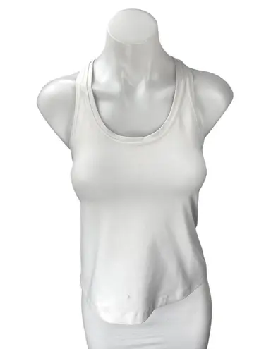 Lululemon Women's White Sleeveless Racerback Workout Athletic Tank Top Size 4