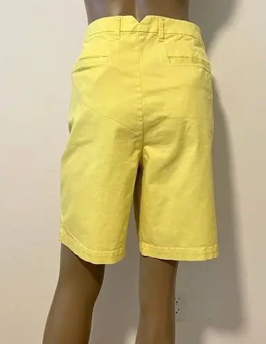 Bermuda Boden 9" yellow  chino casual shorts size 12 SH2 8016