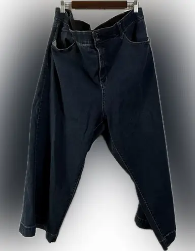 Terra & Sky Relaxed Blue Jeans with Classic Dark Wash