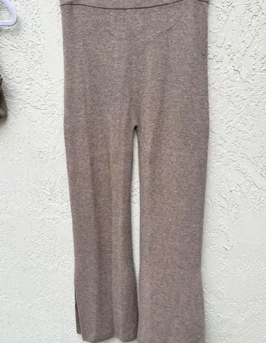 Le Ore Revolve 2 piece set: Lodi pointelle bra and Lodi pants new with tags XL Brown