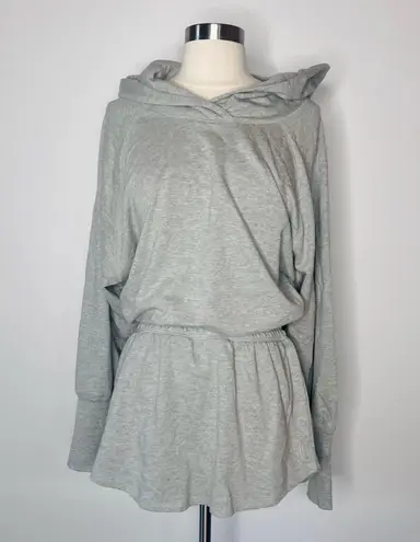 Free People Movement FP Movement Grey Hoodie Dress