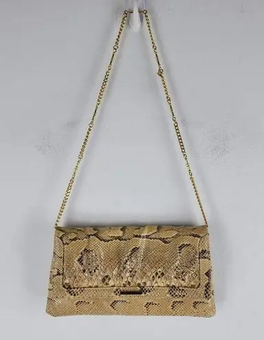 Vintage Susan Gail Genuine Snakeskin Shoulder Bag Leather Drop 14"