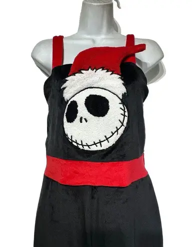 Disney Nightmare Before Christmas Jumpsuit Juniors M 7-9 Jack Skellington Overalls - Image 2