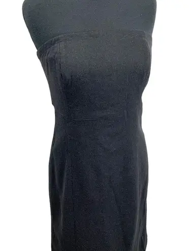 Gap NWT  Stretch Black Wool Blend Dress