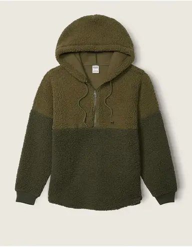 Varsity Sherpa Half-Zip Pullover - Image 4