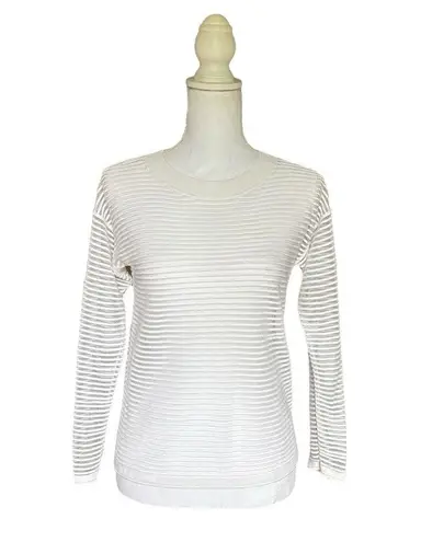 Club Monaco Sheer Ottoman Sweater- Size XS