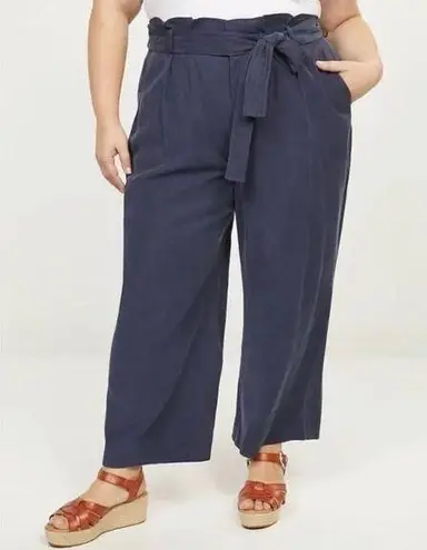 Lane Bryant NWT  Navy Wide Leg Pant