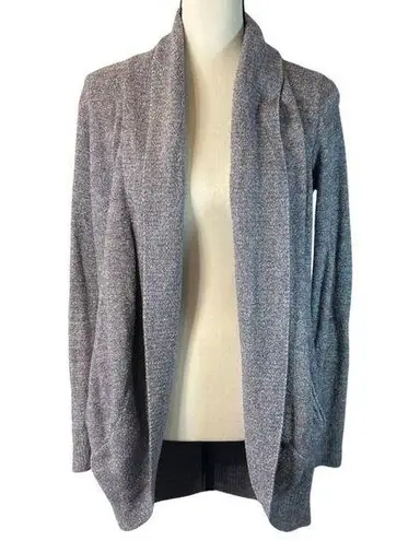 Barefoot Dreams Women’s Gray Open Cardigan Size M