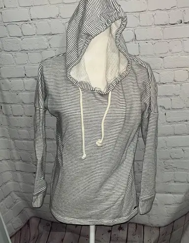 O'Neill O’Neill Blue Striped Soft Hoodie - XS