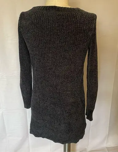 American Eagle  Outfitters Dark Grey Chenille Sweater Dress Long Sleeve XS