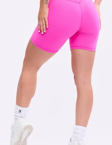 Buffbunny Collection Legacy Shorts Pink Seamless High Waisted Gym Activewear