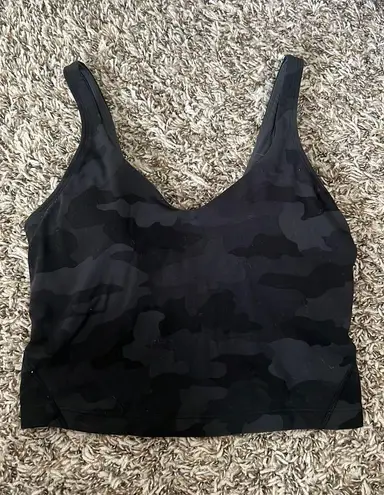 Lululemon black camo align tank