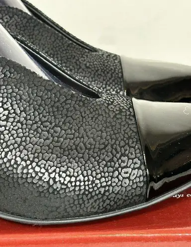 BeautiFeel Meryl Cap Toe Suede + Leather High Heels Pumps NEW Black Size EU41