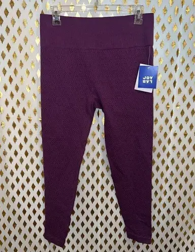 JoyLab NWT Joy Lab mulberry purple seamless hi rise 7/8 leggings size XL￼ thumbnail 1