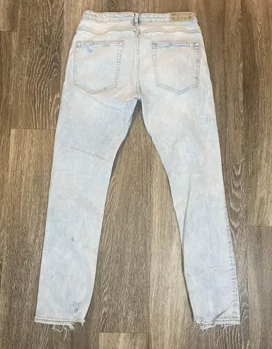 H&M Womens &Denim by  Distressed Skinny Jeans - 34