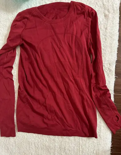 Lululemon Swiftly Tech Long Sleeve Shirt